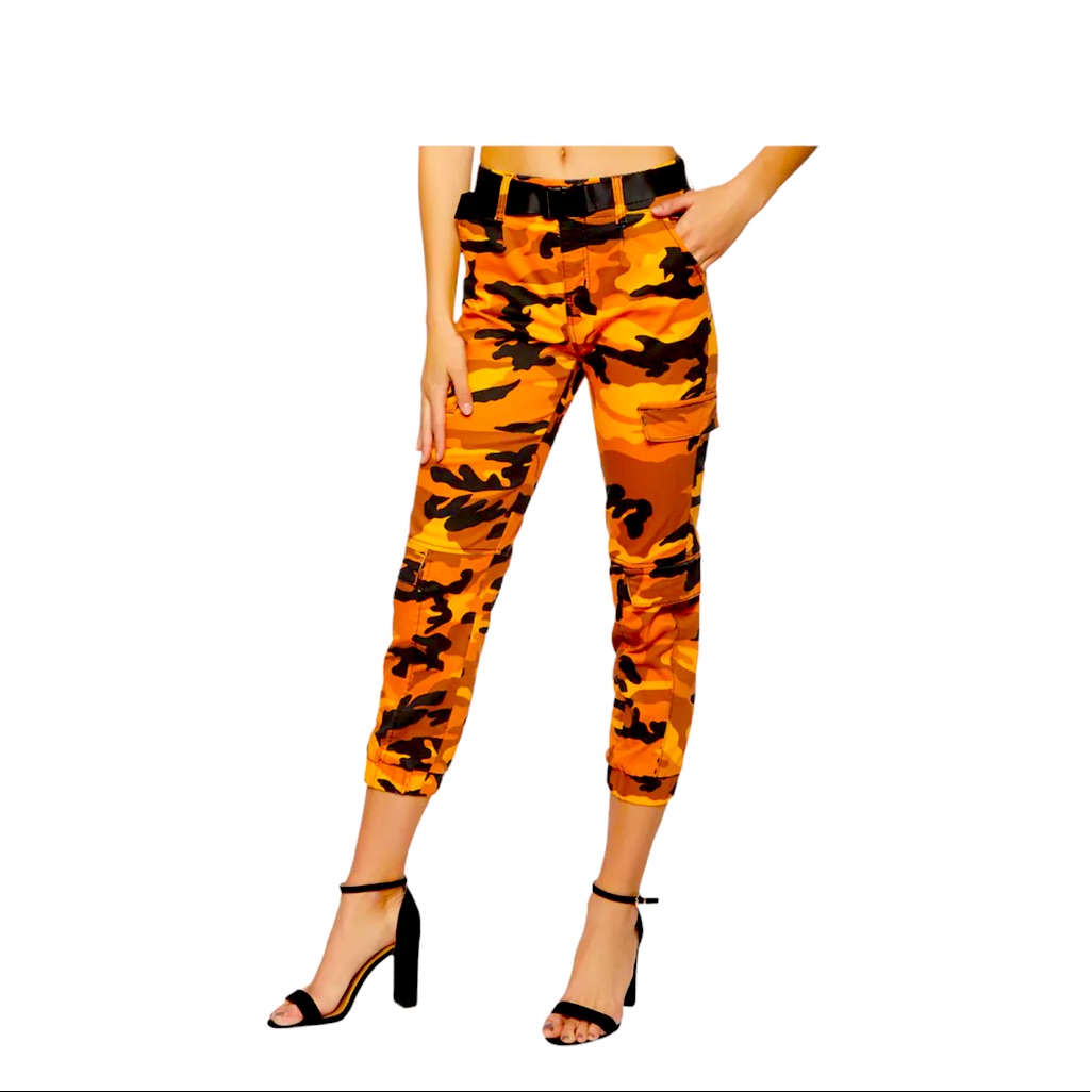Vip Camo Belted Joggers